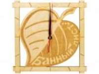 Часы для бани и сауны "БАННЫЙ ЛИСТ" Ч-БЛ - 726 руб.