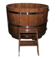 Купели из лиственницы круглые Ø 1.17м х 1.1 - 46490 руб.