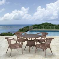 Комплект мебели из иск. ротанга T220CT/Y32-W56 Light brown (4+1) - 34500 руб.