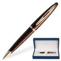 Ручка шариковая WATERMAN "Carene GT", корпус коричневый, нерж.сталь, позолоченные детали, S0700940,син - 9995 руб.