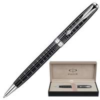 Ручка шариковая PARKER "Sonnet Lacquer CT", корпус черный лаковый, нержавеющая сталь, никеле-палладиевое покрытие, S0912420, черн. - 6116 руб.