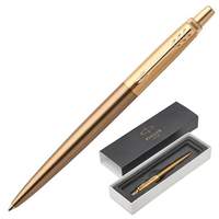 Ручка шариковая PARKER "Jotter West End GT", корпус бронзовый, нержавеющая сталь, позолоченные детали, 1953203, синяя - 2012 руб.