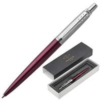 Ручка шариковая PARKER "Jotter Portobello CT", корпус пурпурный металлик, нержавеющая сталь, 1953192, синяя - 978 руб.