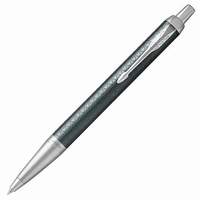 Ручка шариковая PARKER "IM Premium Green CT", корпус зеленый, анодированный алюминий с гравировкой, хром, 1931643, синяя - 2585 руб.