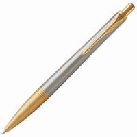 Ручка шариковая PARKER "Urban Premium Aureate Powder GT", корпус серебристый, анодированный алюминий, позолоченная, 1931573, синяя - 3159 руб.