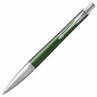 Ручка шариковая PARKER "Urban Premium Green CT", корпус зеленый, анодированный алюминий, хромир. покрытие деталей, 1931619, синяя - 3159 руб.