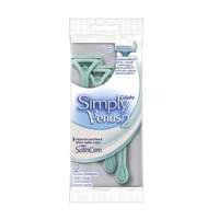Бритвы одноразовые 2 шт., GILLETTE VENUS (Жиллет Винес) "SIMPLY 2", для женщин - 117 руб.