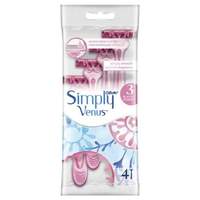 Бритвы одноразовые 4 шт., GILLETTE VENUS (Жиллет Винес) "SIMPLY 3", для женщин - 254 руб.