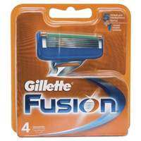Сменные кассеты для бритья GILLETTE (Жиллет) "Fusion", 4 шт., для мужчин - 1058 руб.