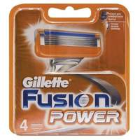 Сменные кассеты для бритья GILLETTE (Жиллет) "Fusion Power", 4 шт., для мужчин - 1373 руб.