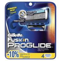 Сменные кассеты для бритья GILLETTE (Жиллет) "Fusion ProGlide", 4 шт., для мужчин - 1399 руб.