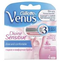 Сменные кассеты для бритья GILLETTE VENUS (Жиллет Винес) "Divine", 4 шт., для женщин - 839 руб.