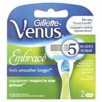 Сменные кассеты для бритья GILLETTE VENUS (Жиллет Винес) "Embrace", 2 шт., для женщин - 724 руб.