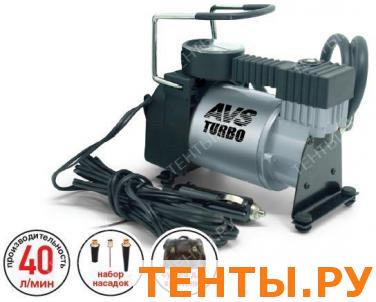 Компрессор автомобильный Turbo AVS KA580 Компрессор автомобильный Turbo AVS KA580
