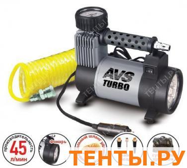 Компрессор автомобильный Turbo AVS KS450L Компрессор автомобильный Turbo AVS KS450L