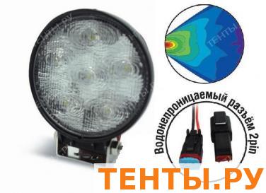 Светодиодные фара "OFF-Road" AVS Light FL-1205 (18W) серия "Basic" Светодиодные фара "OFF-Road" AVS Light FL-1205 (18W) серия "Basic"