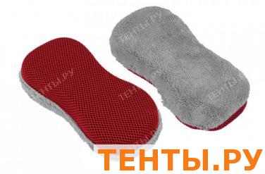 Губка из микрофибры и коралловой ткани SM-3275 Губка из микрофибры и коралловой ткани SM-3275