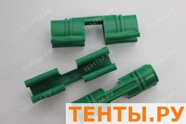 Зажим для крепления пленки к дугам d12мм (20 шт. в спайке) Зажим для крепления пленки к дугам d12мм (20 шт. в спайке)