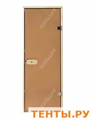 Дверь Harvia STG 9x19 ольха/бронза Дверь Harvia STG 9x19 ольха/бронза