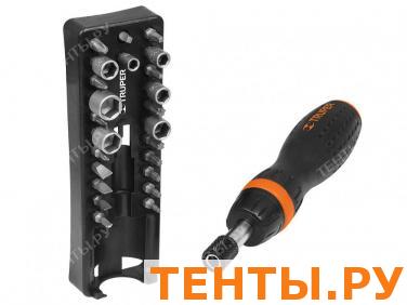 Отвертка с трещоткой и битами JDM-24 Отвертка с трещоткой и битами JDM-24