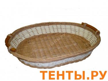Поднос овальный из ротанга 06/32 Поднос овальный из ротанга 06/32