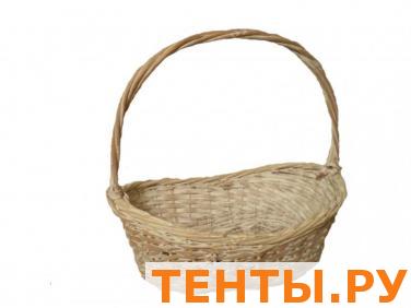 Корзина овальная золотая 08/72 Корзина овальная золотая 08/72