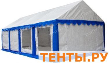 Летнее кафе 4 х 8 бело-синее (Россия). Летнее кафе 4 х 8 бело-синее (Россия).