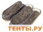 Тапочки мужские с закрытым носком на утолщенной резиновой подошве 107 Тапочки мужские с закрытым носком на утолщенной резиновой подошве 107