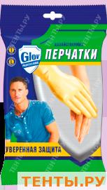 Хозяйственные перчатки УВЕРЕННАЯ ЗАЩИТА, р-р L, 1 пара, желтые Артикул 2131 Хозяйственные перчатки УВЕРЕННАЯ ЗАЩИТА, р-р L, 1 пара, желтые Артикул 2131
