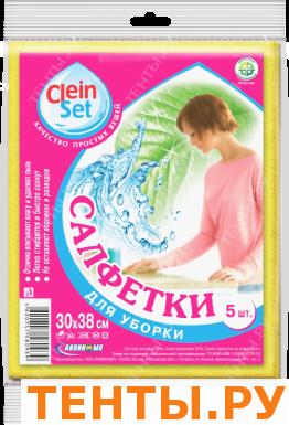 Салфетки для уборки универсальные вискозные, 30х38см, 5шт. Артикул 0939 Салфетки для уборки универсальные вискозные, 30х38см, 5шт. Артикул 0939