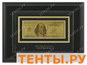 Картина с банкнотой"100$" в раме HB-077 Картина с банкнотой"100$" в раме HB-077