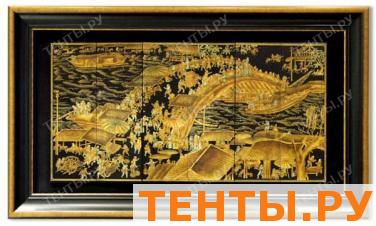 Панно на стену "Сцена у реки" XMS-30057 Панно на стену "Сцена у реки" XMS-30057