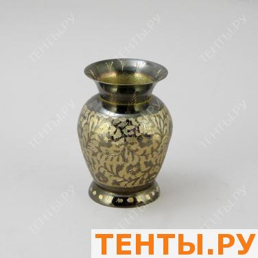 Ваза-бочка "Золотые Фирки", 4" BE-1200356 Ваза-бочка "Золотые Фирки", 4" BE-1200356