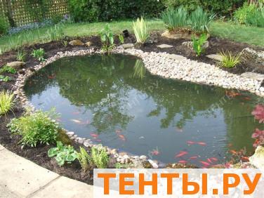 Пруд заглубленный 2,5 х 3,5 (фонтан, кувшинки) h-0.8м. Пруд заглубленный 2,5 х 3,5 (фонтан, кувшинки) h-0.8м.