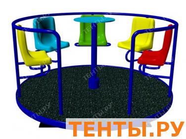 Карусель для детей «Кувшинка» тип-2 Карусель для детей «Кувшинка» тип-2