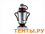 Самовар EN-205G (3,5 л) стальной + стеклянный заварник 1850-2200W Самовар EN-205G (3,5 л) стальной + стеклянный заварник 1850-2200W