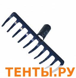 Грабли без черенка прямые 10 зуб* Грабли без черенка прямые 10 зуб*