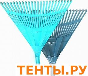 Грабли веерные пластиковые "Очень большие" 610*540 (черенок - 25 мм) Грабли веерные пластиковые "Очень большие" 610*540 (черенок - 25 мм)