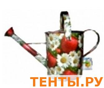 Лейка оцинк. 8л №10 с рис.клубника Лейка оцинк. 8л №10 с рис.клубника