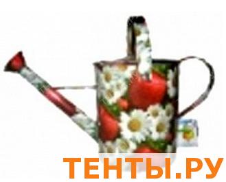 Лейка оцинк. 1,5 л №10 с рис.клубника Лейка оцинк. 1,5 л №10 с рис.клубника