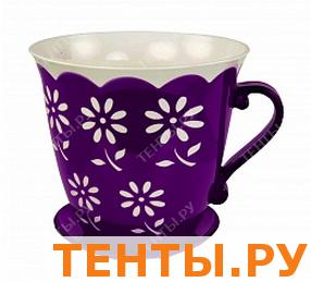 Горшок "Соблазн" с ручкой, 1.5 л. фиолетовый Горшок "Соблазн" с ручкой, 1.5 л. фиолетовый