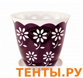 Горшок "Соблазн"1,5л. фиолетовый Горшок "Соблазн"1,5л. фиолетовый