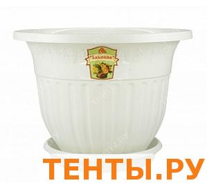 Горшок "Лозанна" 25л. белый Горшок "Лозанна" 25л. белый