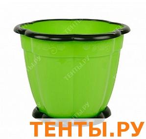 Горшок "Восторг" 1,5л зеленый Горшок "Восторг" 1,5л зеленый