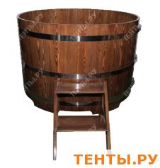 Купели из лиственницы круглые Ø 1.17м х 1.1 Купели из лиственницы круглые Ø 1.17м х 1.1