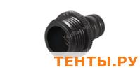 Коннектор пластиковый внешняя резьба CLICK-M Коннектор пластиковый внешняя резьба CLICK-M