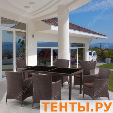 Комплект мебели из искусственного ротанга Palermo brown T248B/Y189B Комплект мебели из искусственного ротанга Palermo brown T248B/Y189B