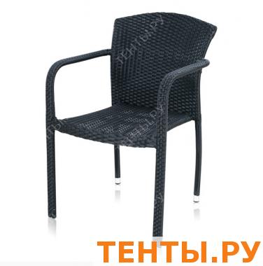 Стул из искусственного ротанга Richi-2 black Y-95-BLACK Стул из искусственного ротанга Richi-2 black Y-95-BLACK