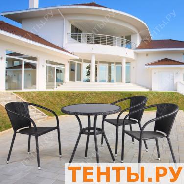 Комплект мебели для кафе 3+1 T282A/Y-137C 3PCS Комплект мебели для кафе 3+1 T282A/Y-137C 3PCS
