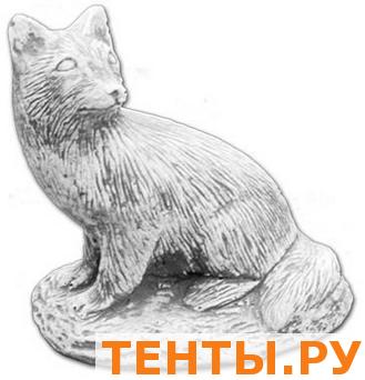 Скульптура из бетона лиса №502 Скульптура из бетона лиса №502